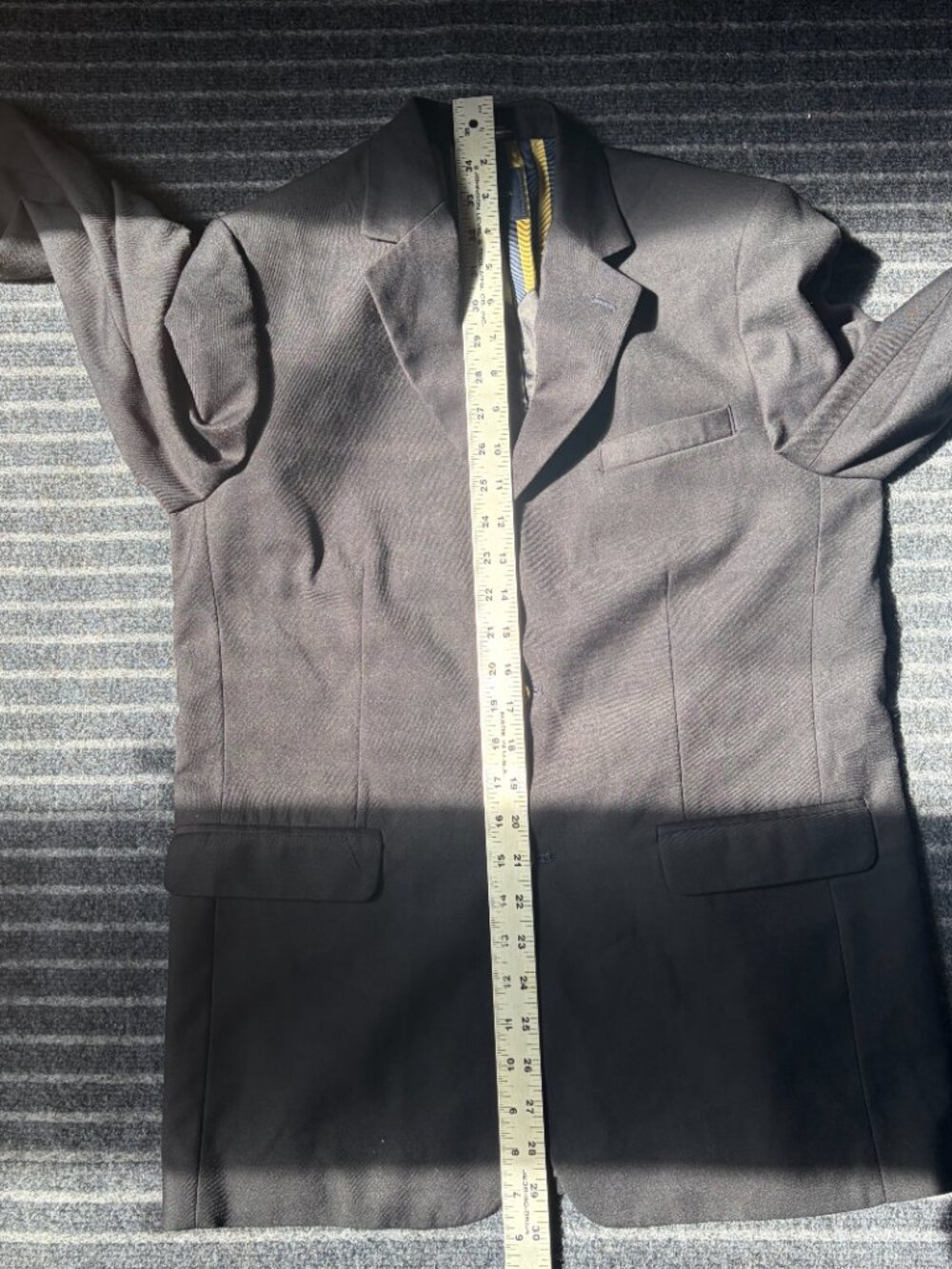 Nautica Boys Black Blazer Size 18R - Picture 7 of 9